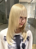 ヲタク 渋谷 代官山 恵比寿(wotaku.) 抜きっぱなしブロンドハイトーンケアブリーチホワイトブロンド