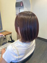 フェリーク ウジヤマダ(feerique UJIYAMADA) 顔周りレイヤー×ボブスタイル