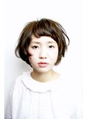 ショートバングボブ