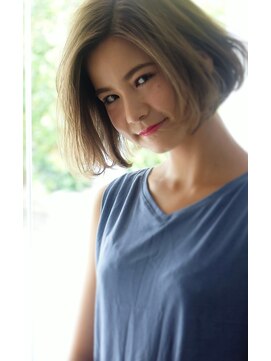 リマ(RIMA) 【RIMA】 外国人風☆ワンカールのニュアンス質感Bob