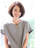 【３０代・４０代】大人の女性に人気のひし形ボブ