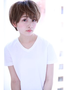 クラウドゼロ(Cloud zero) アッシュ小顔ラフショートスタイル【Cloud zero】