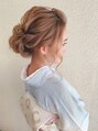 ヘアセットサロン イリス(IRIS) 最近インスタでいいね！を沢山頂いたスタイルです着物スタイル。