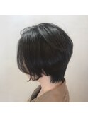 ハンサムショート　直毛　　原明日香
