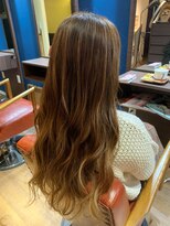 ノーヴェドゥーエ(novedue) 明るめハイライトロング