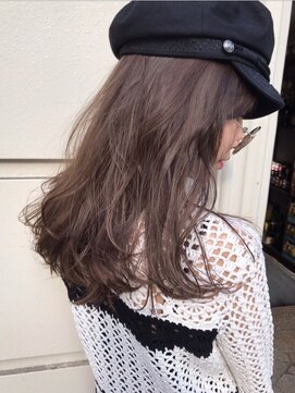 ソルトウォーター(SALT WATER) 外国人風ラベンダーアッシュ 大人可愛い