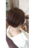 柔らかい質感のショートボブ☆