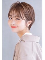 メーヴェ(Mowen) mowen 南堀江 丸みショート×アッシュカラー×外国人風