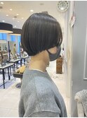 前上がりマッシュショート