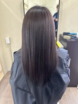 ライフ 忍ケ丘店(Lyfe) アッシュグレージュカラー_大人ガーリーチョコレート_231