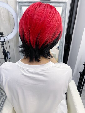 ジゼル 博多筑紫口店(GiseL) RED×BLACK×wolf♪