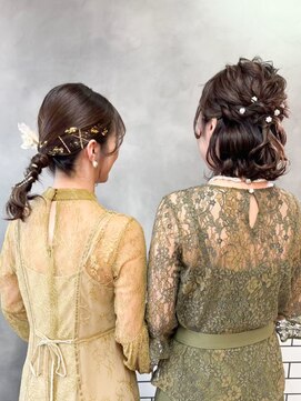 ティダスマイル(tida smile) ヘアアレンジ_ヘアセット