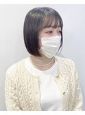 【松戸　石山】大人可愛いナチュラルストレートボブ