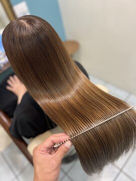 ニチカ 銀座(NYCKA) 縮毛矯正＋カラー＋髪質改善トリートメント