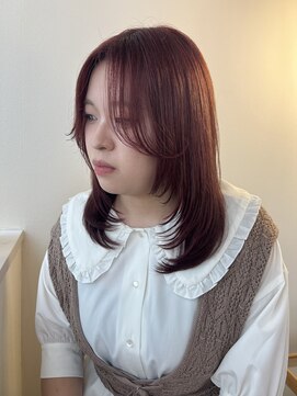 ココルアナ(coco luana) ピンクヘア/韓国/レイヤー/髪質改善/ハイトーン/学割