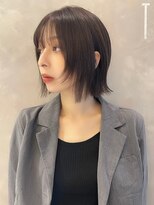 トルネード(TORNADO) 韓国ボブくびれボブ切りっぱなしボブ額下ボブ M1012表参道