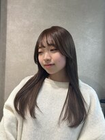 ゼスト 中野店(ZEST)&nbsp;【ZEST中野/Hikaru】透明感たっぷりアッシュオリーブベージュ