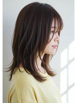 アントワープトーキョー(antwerp TOKYO) 30代40代50代内巻きミディアムレイヤーフェイスレイヤー髪質改善