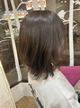 アグ ヘアー スイッチ 南行徳店(Agu hair switch)&nbsp;ミディアムレイヤースタイルで動きや軽さを出すのも可愛いです♪