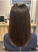 梅雨対策◎うる艶美髪縮毛矯正×ミディアム【カミケンガレリア】