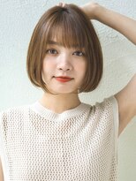 ノイカーム(noi Calm) 髪質改善トリートメントミルクティーベージュカラーくびれヘア