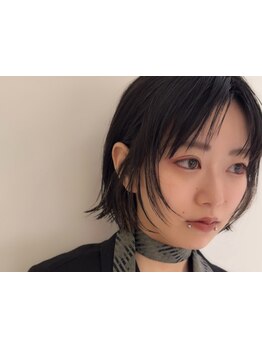 【吉祥寺】結んでも、動いても可愛い顔周りカット！【小顔カット/インナーカラー/ボブ】