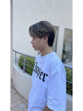 スキルアイマ(SKILL ima) センターパート/ニュアンスパーマ