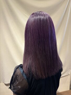 ココカラヘアー ニコ(cococara hair nico) ディープパープル/ロングヘア