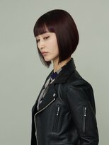 ピークアブー 原宿ハラカド(PEEK-A-BOO)&nbsp;くせ毛多毛ボブショート前下がりモードワイドバングかっこいい