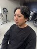 【メンズ特化スタッフ担当】メンズカット＋縮毛矯正《パーマ落としOK》
