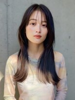 ローネス(LONESS)&nbsp;抜け感カラー/レイヤーカット/ブラウンベージュ/美髪