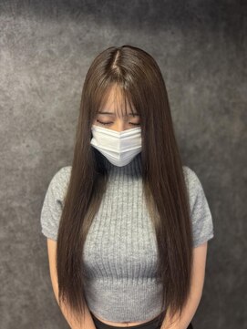 ルフレ 新宿本店2nd(Reflet) 付けたままカラー/ダークチョコレートブラウン