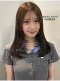 透明感/大人girly/顔周り/名古屋/名駅/髪質改善/レイヤーカット