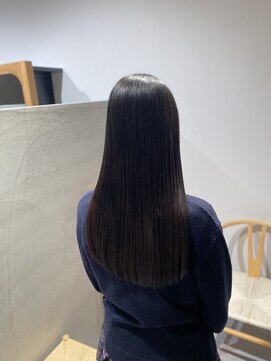 美髪ストレートロング