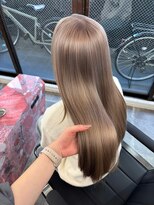 ペレ 栄店(PELE) 黒髪/クラゲヘアー/オリーブグレー/小顔/ココアベージュ/栄