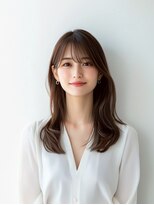 e.m.a プレミアムビューティーサロン 栄駅店(e.m.a PREMIUM BEAUTY SALON)&nbsp;ナチュラルロング/ロングヘア/レイヤー/髪型