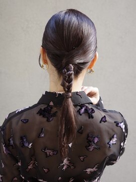 ティエラ 原宿 表参道(Tierra) 〈Tierra毛利仁美〉和装洋装にも!タイトポニーテール