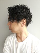 ノル 栄矢場町(nol) 前下がりスパイラルパーマ(刈り上げすぎないスタイル/メンズ)