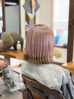 ヤソ(yaso)&nbsp;サクラピンク　ブラウンエンドカラー