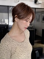 アビー(ABBEY) ショートショートボブショートヘア大人ショート耳掛けショート