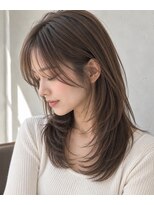 アース 大分セントポルタ店(HAIR&MAKE EARTH)&nbsp;大人柔らかミディアムレイヤー