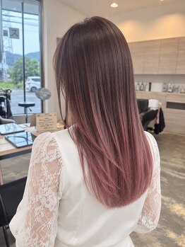 ボンドヘアステージ 良福寺店(BOND hair stage)の写真/高発色&艶&透明感が叶う、深みのある色合いで長持ちするデザインカラーで理想のカラーを実現