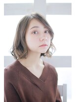 アウラ(Aula by marbles)&nbsp;抜け感ミックスカール[横浜美容室30代40代50代]
