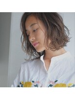 ヘアーアンドメイク シーク 八王子(HAIR&MAKE SeeK) グレージュハイライト×ボブ