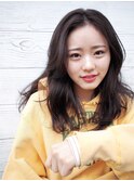 重軽ゆるふわミディアムヘア　テラバイアフロート松子　二子玉川