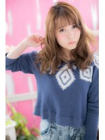 ミック 日暮里店(miq) ほどけて揺れる”ゆる・ふわ”エアリーロングa