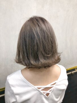 アンク クロス 吉祥寺店 【ANKH CROSS吉祥寺】グレージュ ボブ ワンカール