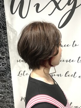 ウィクシー(wixy) イヤリングカラー×wine red