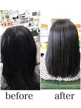 マイン ヘアー クリニック(main hair Clinic) お客様の縮毛矯正