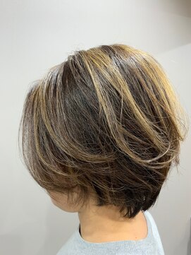 アンチ(ANTI) メッシュ×ショート